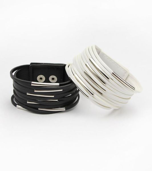 

new arrival fashion jewelry leather bracelet new multilayer leather wrap bracelets for women jewelry gifts8236103, Golden;silver