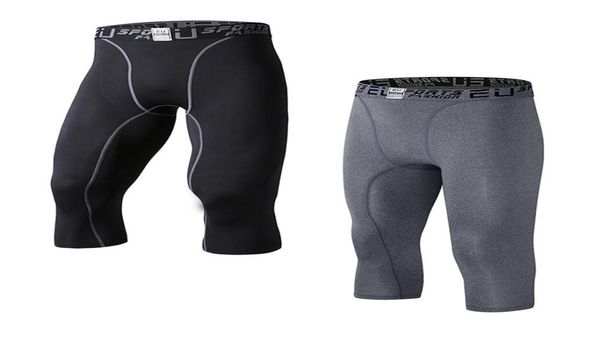 

eu men039s compression capri base layer tights 34 pants capri pants3813227, Black