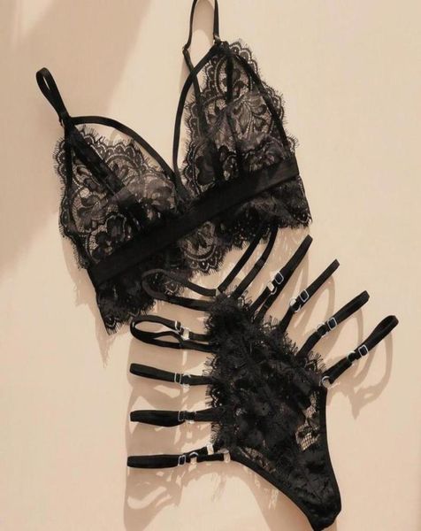 

lace lingerie set women039s underwear transparent bra party sets lace black lingerie bra set underwear set q07158119736, Red;black