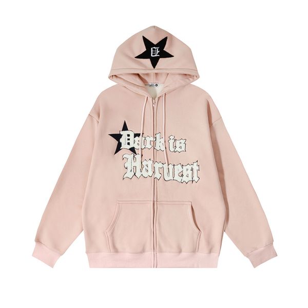 

fashion designers hoodie mens womens trend pink hoody stylist cartoon hoodies jacket man outdoors leisure sweatshirts size m-3xl pattern jac, Black