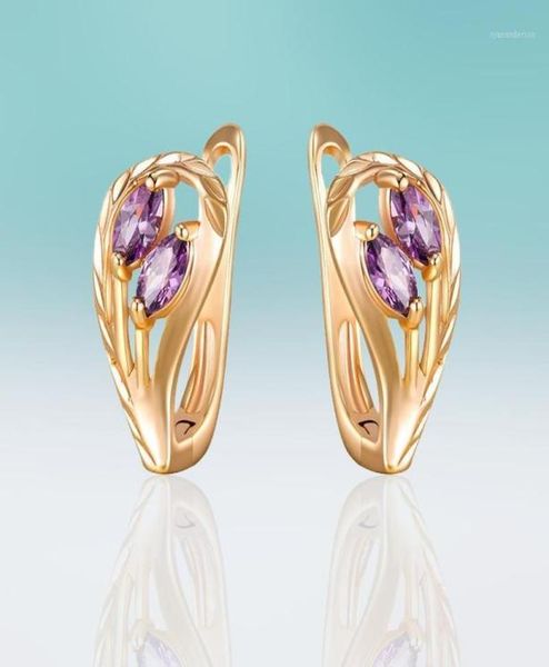 

stud fashion small earrings for women redblueblackgreenpurple cubic zirconia hollow flower korean jewelry18088435, Golden;silver