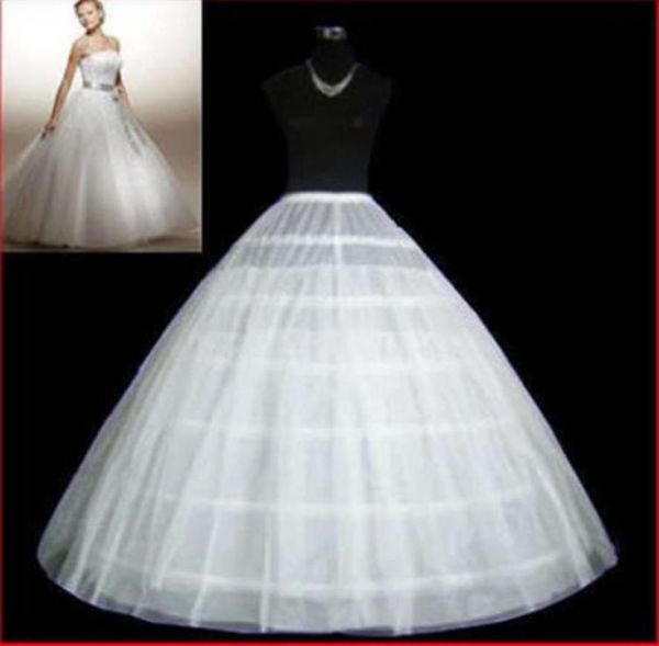 

2 layer tulle and 6 hoop ball gown women039s petticoat crinoline birdcage cosplay underskirt skirt wedding adjustable for lolit1780063, White