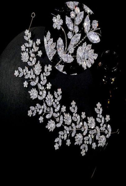 

luxury bridal crown hair band wedding tiara and party graduation hair accessories soft hair band tiaras and crowns1820966, Silver