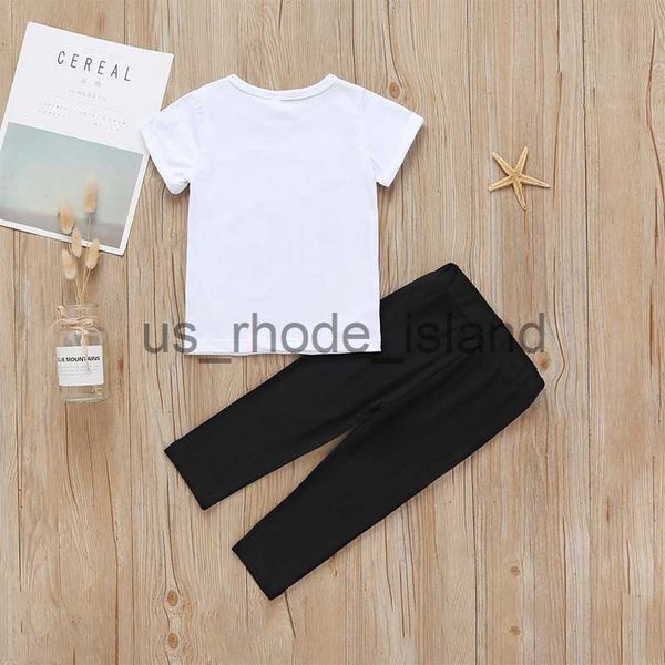

t-shirts summer 2020 girls clothing sets fashion cartoon pictures t-shirt long pants 2pcs suit girls clothes for kids clothes291w x0714, Blue