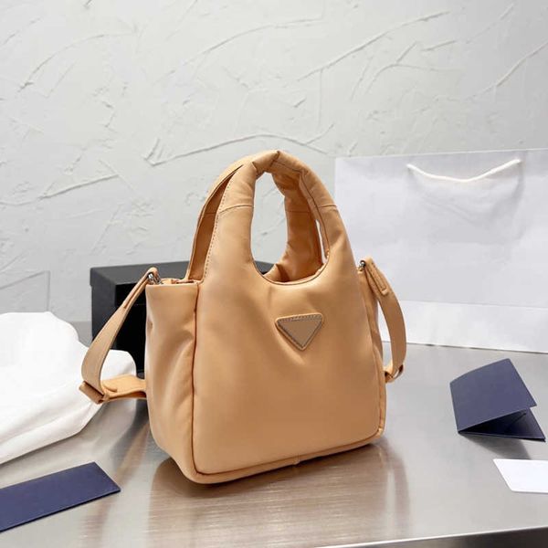 

pd soft tote bag designer bag triangle shoulder bags women purse handbag elegant fashionable small crossbody bag wallet