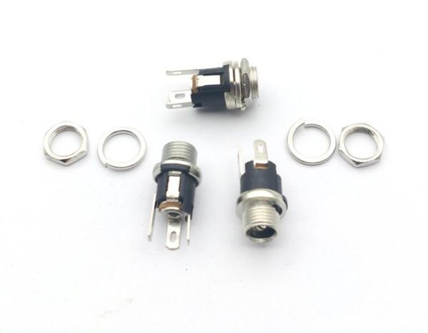 

50pcs 55 mmx 21 mm panel mount female power jack sockets connector2846775