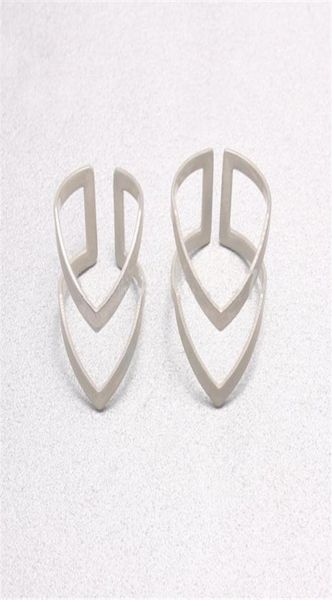 

new cute double ring for women silver plated cluster rings06937990, Golden;silver