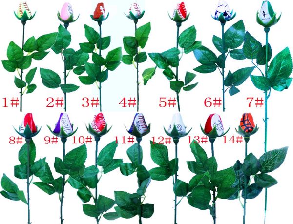 

baseball softball gifts roses softballs and baseball flowers by quality leather softball roses gift ideas baseball roses2713114, Blue;slivery