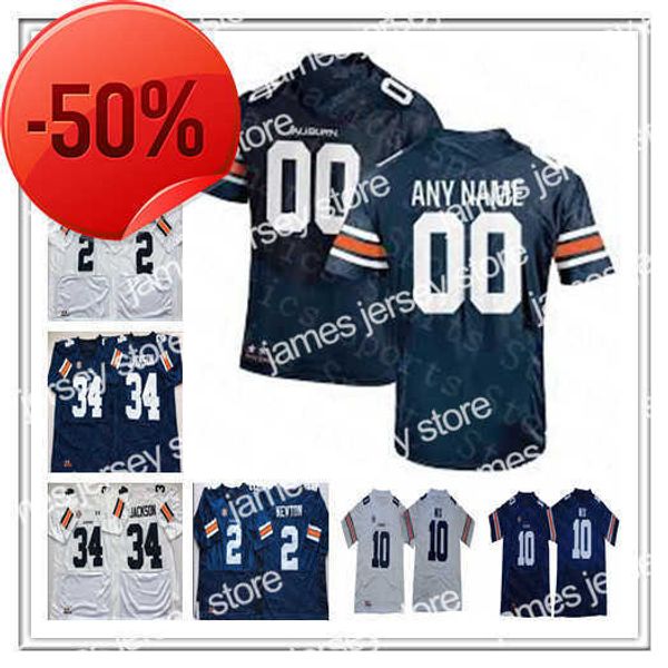 

james 2021 college football jerseys men bo nix cameron newton bo jackson seth williams tank bigsby shaun shivers d.j. williams eli stove sch, Black;red