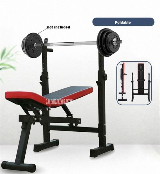 

multifunctional weight bench barbell rack weightlifting bed folding barbell lifting training bench bracket press frame vdd95721156