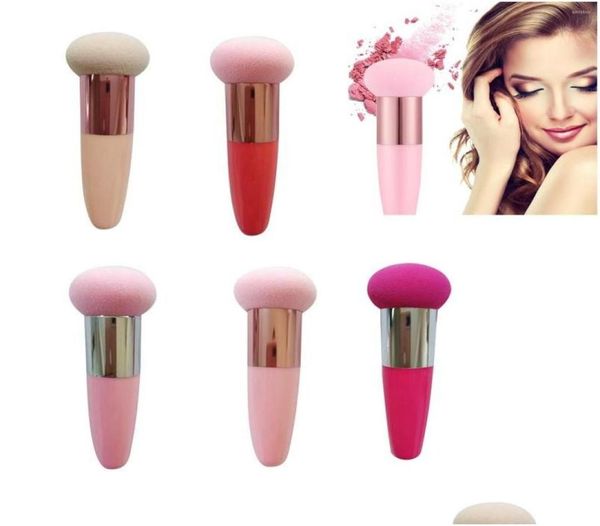 

sponges applicators cotton makeup sponges mushroom head brushes powder puff beauty cosmetic sponge with handle women fashion prof 2917148