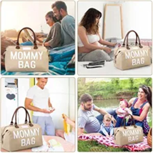 

mama tote bag maternity diaper mommy large capacity bag women nappy organizer stroller bag baby care travel backpack mom gifts