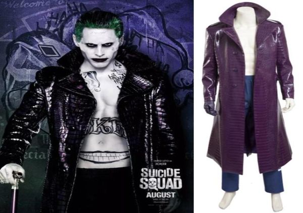 

suicide squad joker cosplay costumes012345678910116189536, Black