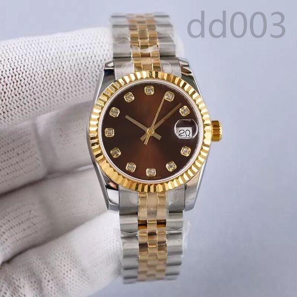 

designer ladies watch for men fashion womens watch 126234 2813 movement orologio business stainless steel 31mm 28mm datejust watches ew fact, Slivery;brown