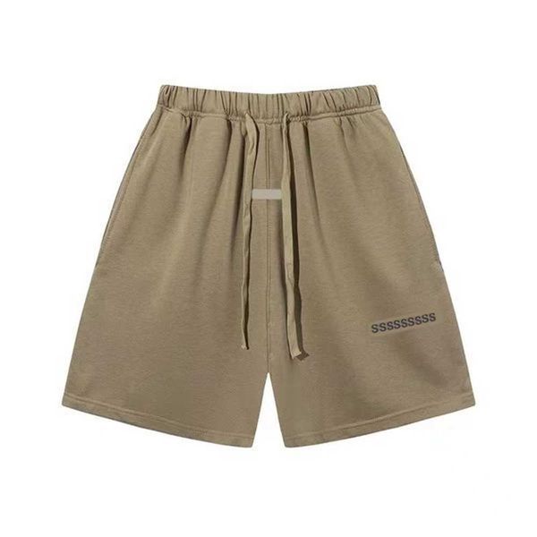 

new american brand reflective shorts men's quarters high street loose summer size s-xl 3zs0, White;black