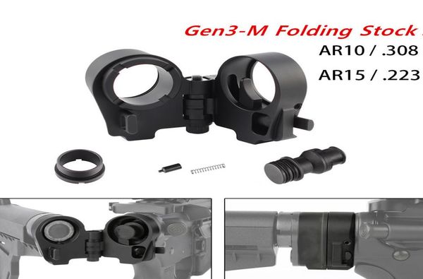 

others tactical accessories ar15gen3m ar 3rd generation folding adapter nut metal fittings5915928