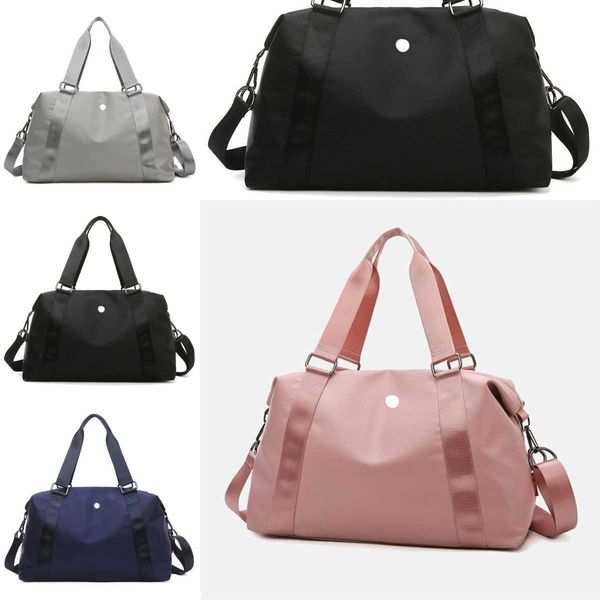 

lu-203 yoga handbags travel beach duffel bag shoulder bags waterproof fitness exercise cross body bags