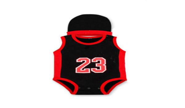 

baby rompers with hat girls short cotton suits newborn sleeveless 23 number comfortable child summer jumpsuits kids clothes newbor6427220, Blue