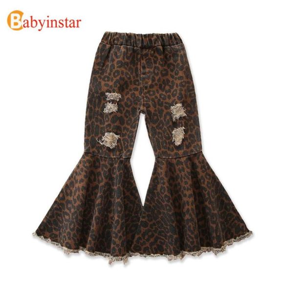 

7 styles trousers baby wide leg flare fashion toddler kids bell bottom ruffle girls pants lj2010192934000, Blue