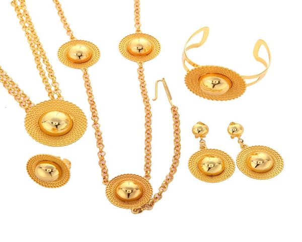 

ethiopian set jewelry gold color habesha sets eritrea africa bridal wedding jewelry6533930, Black
