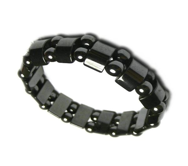 

new mens healing black magnetic hematite stone beads bracelets fashion black magnetic hematite beads bracelet jewelry5175432