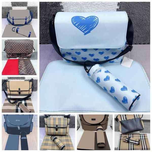 

kids diaper bags waterproof mummy diapers bag functional shoulder bag for mummy's gift ideas large storage diapering luxury fashion pur