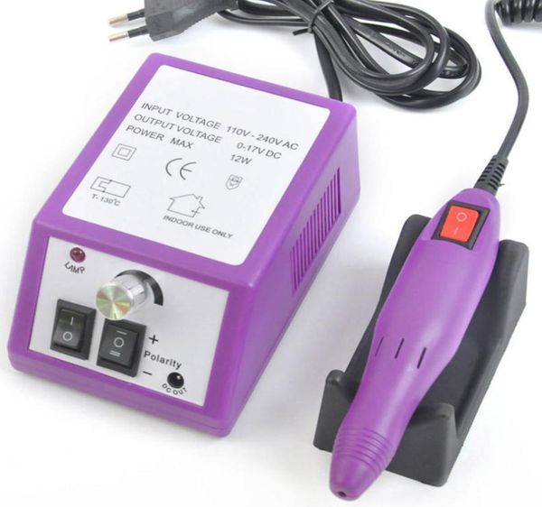 

professional electric nail drill manicure set file nail pedicure pen machine set kit with 6 ceramic drill bit sanding bands9316013