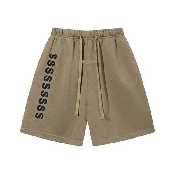 

new american brand reflective shorts men's quarters high street loose summer size s-xl 8pm4, White;black