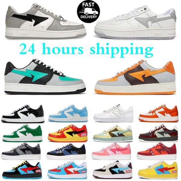 

og original designer casual shoes sk8 sta grey black color camo combo pink abc blue orange platform sneakers dhgate sports trainers women me