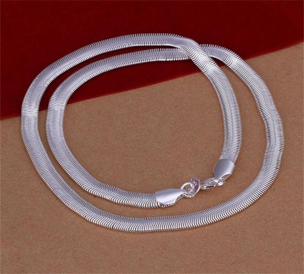 

10pcslot 925 sterling silver plated 6m soft jadoku item necklace lknspcn1934456912