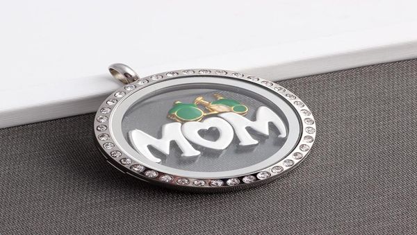 

20pc alloy metal charms moon shape mom floating family charms fit 30mm magnetic glass locket6202287, Bronze;silver