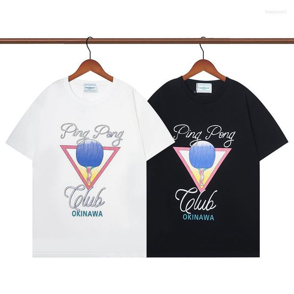 

t men's shirts fashion mens t-shirt table tennis print vintage tee shirt summer style hip hop couple short sleeve, White;black