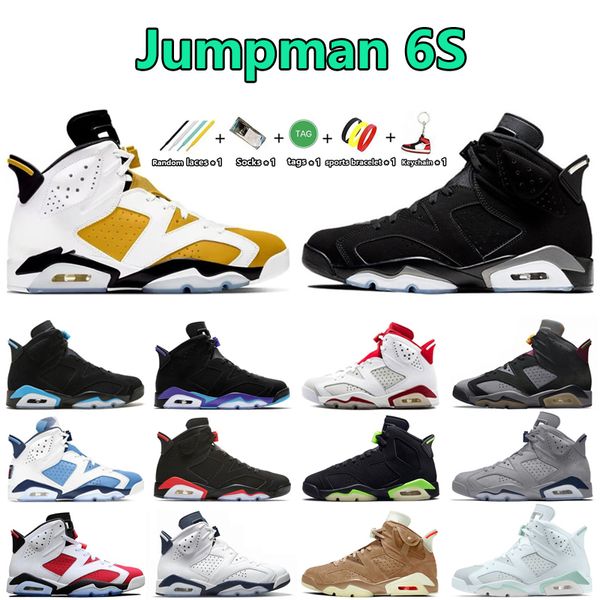 

jumpman 6 6s mens basketball shoes metallic silver aqua unc black infrared yellow ochre bordeaux georgetown midnight navy marron men women t