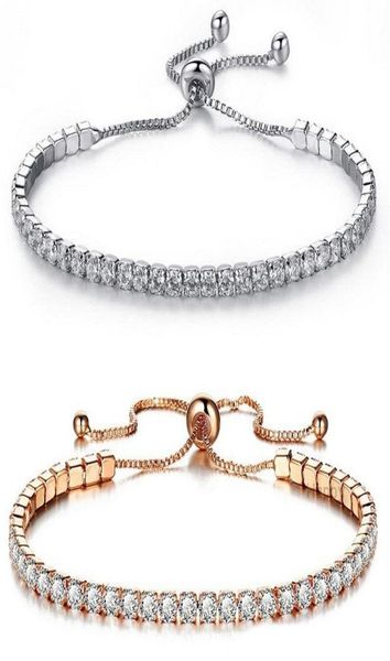 

fashion cubic zirconia tennis bracelet bangles for women gifts new fashion wedding engagement bracelets1118187, Golden;silver