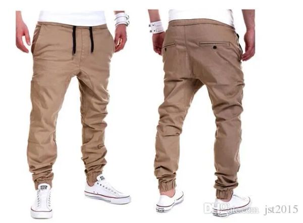 

mens joggers 2016 brand male trousers men pants casual solid pants jogging sweatpants jogger khaki black xxxl nja