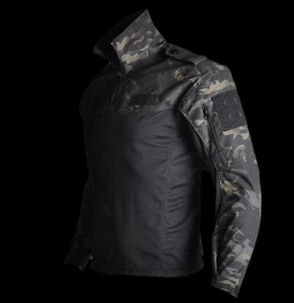 

tactical military equipment combat shirt camouflage multicam black men women cs go clothing typhon men039s jackets6660773, Black;brown