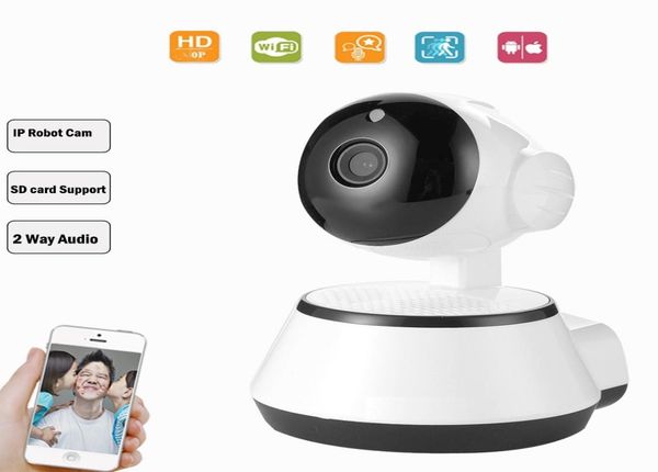 

wireless baby monitor ip wifi p2p camera ir night vision pan tilte full view angle remote access surveillance video cam9034707
