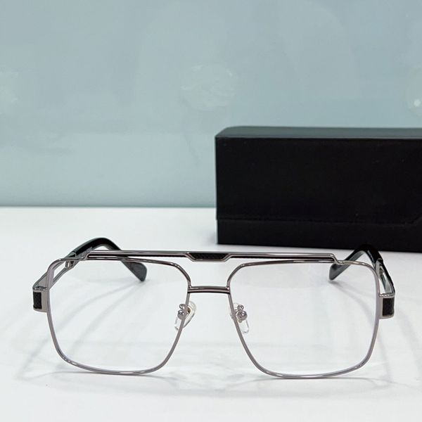 

men and women eye glasses frames eyeglasses frame clear lens mens womens 9106 latest random box, Silver