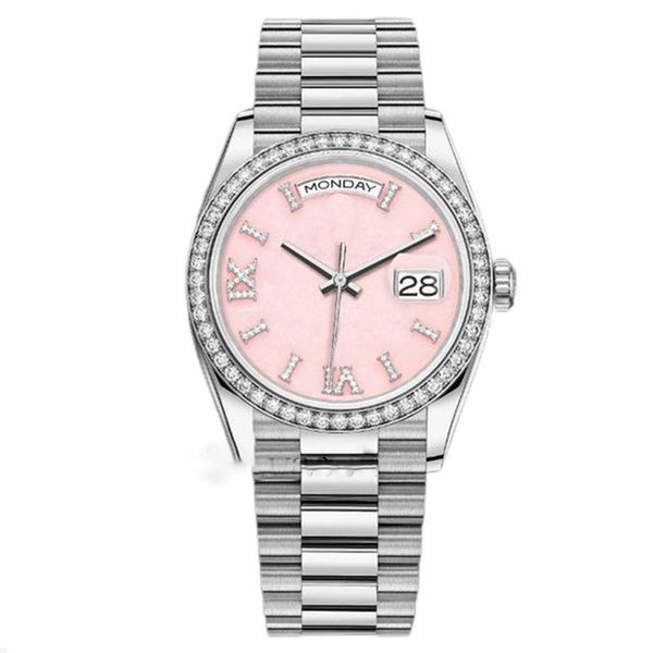 

mens watch womens watch classic 41mm automatic movement double calendar 904l stainless steel rose gold bracelet sapphire glass luminous coup, Slivery;brown