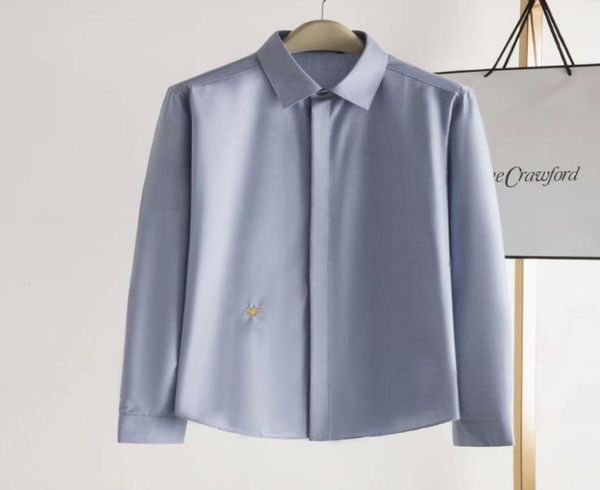 

mens designer shirts brand clothing men long sleeve dress shirt hip hop style cotton 2021new arrival 1004458879, White;black