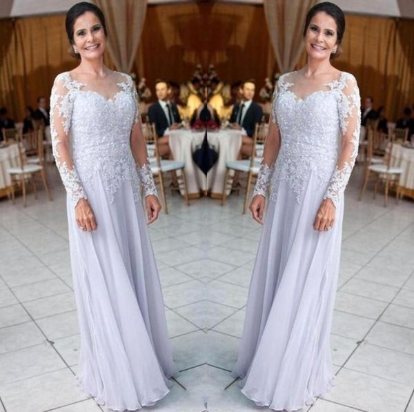 

chiffon long mother dresses for weddings lace appliques sequined long sleeves mother of bride groom dress plus size mother dresses5378379, Black;red