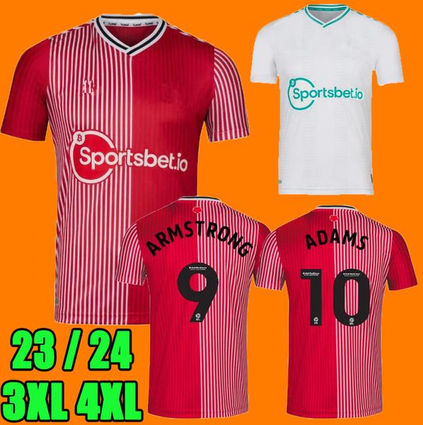 

3xl 4xl 23 24 aribo soccer jerseys redmond 2023 2024 armstrong ward-prowse elyounoussi romeu southamptons saints football shirts, Black;yellow