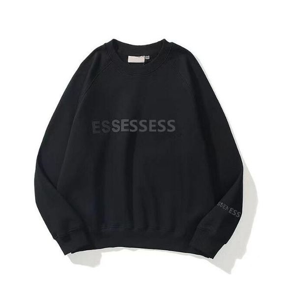 

2023 hoodie mens women hoody winter warm designer hoodies fashion streetwear pullover sweatshirts loose hooded jumper clothing, Black