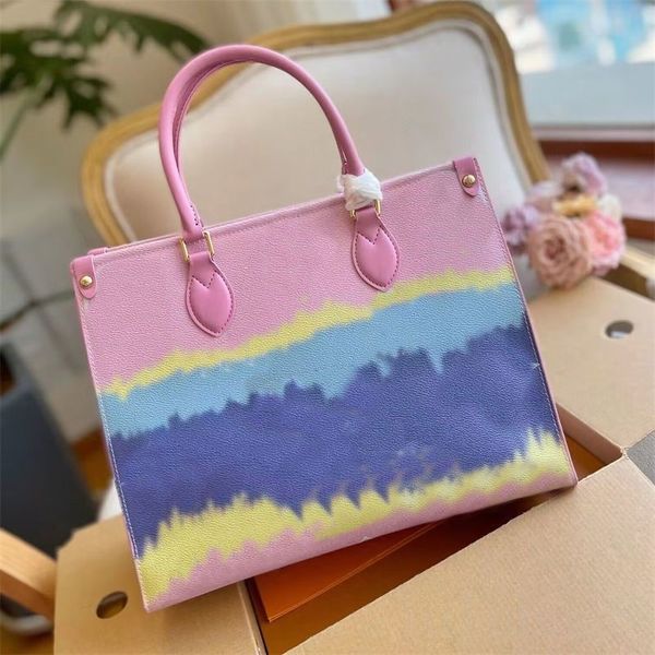 

purse on the go shoulder bags for women tote bag letter leather metal parts microfiber lining large zipper inner patch pocket designer bag n