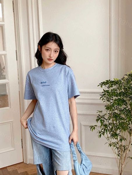 

23ss womens t-shirt womens designer clothing tee round neck pure cotton letter logo glitter print short sleeve t-shirt womens clothes, White