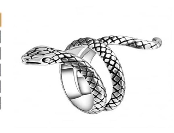 

rings for women heavy metals punk rock ring vintage antique silver tone1081428