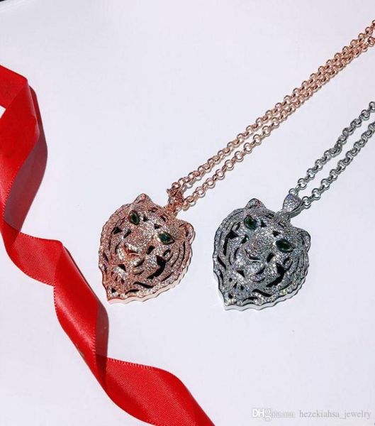 

domineering luxury tiger necklace neutral money dance party women039s necklace highend quality domineering n9774385, Silver