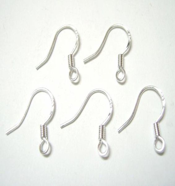 

200pcslot silver plated earring hooks finding for diy craft fashion jewelry gift 15mm w212798808