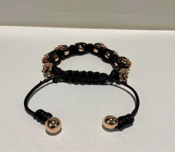 

brand vintage fashion jewelry copper black rope chain skull bracelet fashion praty jewelry big cuff bracelet vintage design9179339, Golden;silver