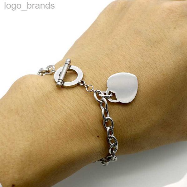 

bracelets designer for women heart bracelet charms bracelets chains stainless steel thanksgiving day double circle design fashion chain char, Golden;silver